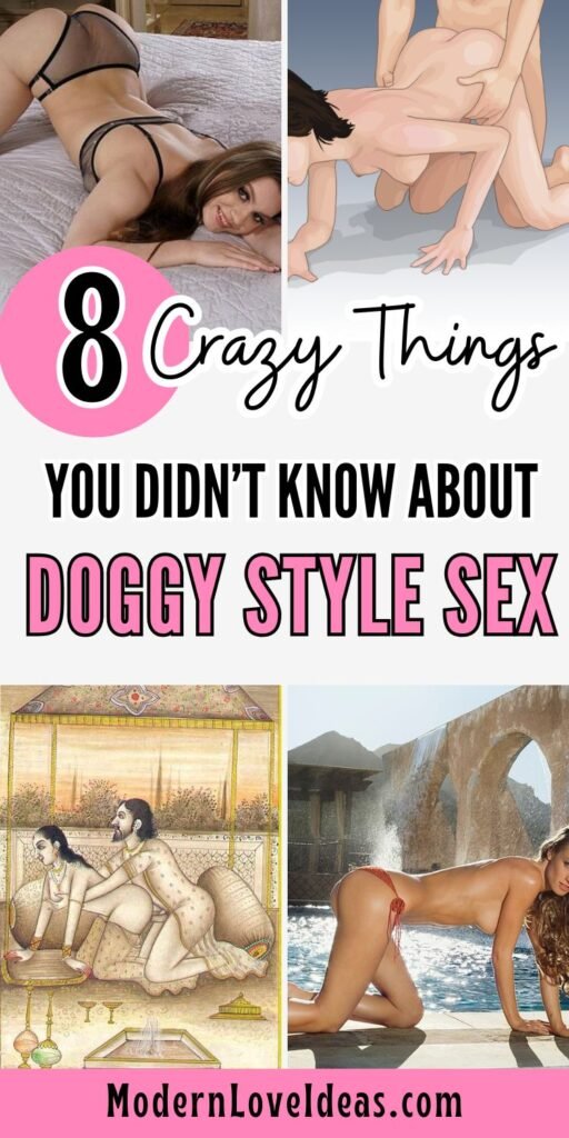 graphic illustrating 8 crazy things about doggy style sex that you didn't know.