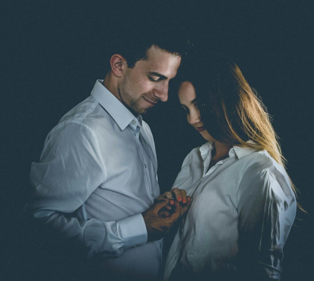 a man and woman